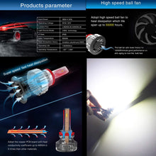 Alla Lighting H11 LED Headlight Bulb 2018 Newest Version D-CR LED H11 Headlight 9000 Lumens Extreme Super Bright White High Power H9 H8 H11 All-in-One Conversion Kits LED Headlamp Bulbs (Set of 2)