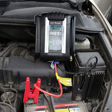 CARTMAN Lithium Jump Starter with Digital Preset Air Compressor, LCD Screen, 600A Peak 9000mAh, 2 x USB 2.4A