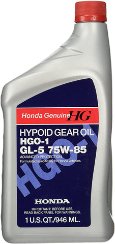 Genuine Honda 08200-9014 Hypoid Gear Oil Hgo-1 Gl-5 75W-85