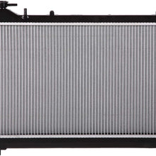 Lynol Cooling System Complete Aluminum Radiator Direct Replacement Compatible With 2006-2008 Subaru Forester Sedan Wagon 2.5 XT Turbo H4 2.5L