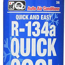 InterDynamics 306 Certified A/C Pro R-134a with Quick Cool (14 Ounces)