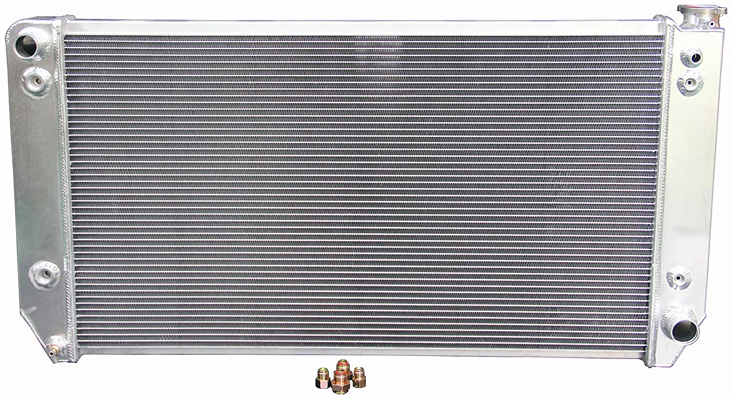 ZC1696 3 Rows All Aluminum Radiator Fit 88-00 Chevy/GMC C/K Series Pickup Trucks & Suburban 7.4L V8