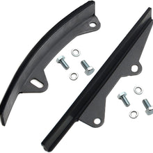 NEW Timing Chain Kit (2 Heavy Duty Metal Guide Rails) with Timing Cover, Water Pump, Graphite Head Gasket compatible with 85-95 Toyota 2.4L 4Runner Pickup Celica SOHC 22RE 22REC