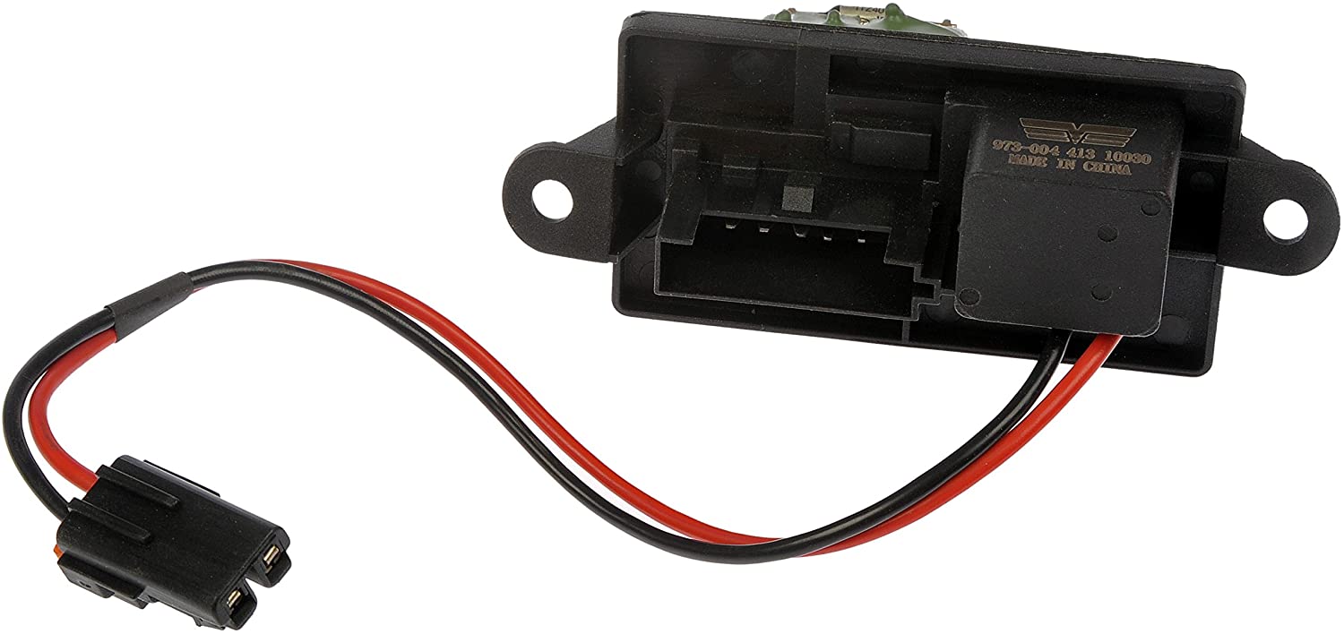 Dorman 973-004 Front HVAC Blower Motor Resistor for Select Cadillac / Chevrolet / GMC Models,Black