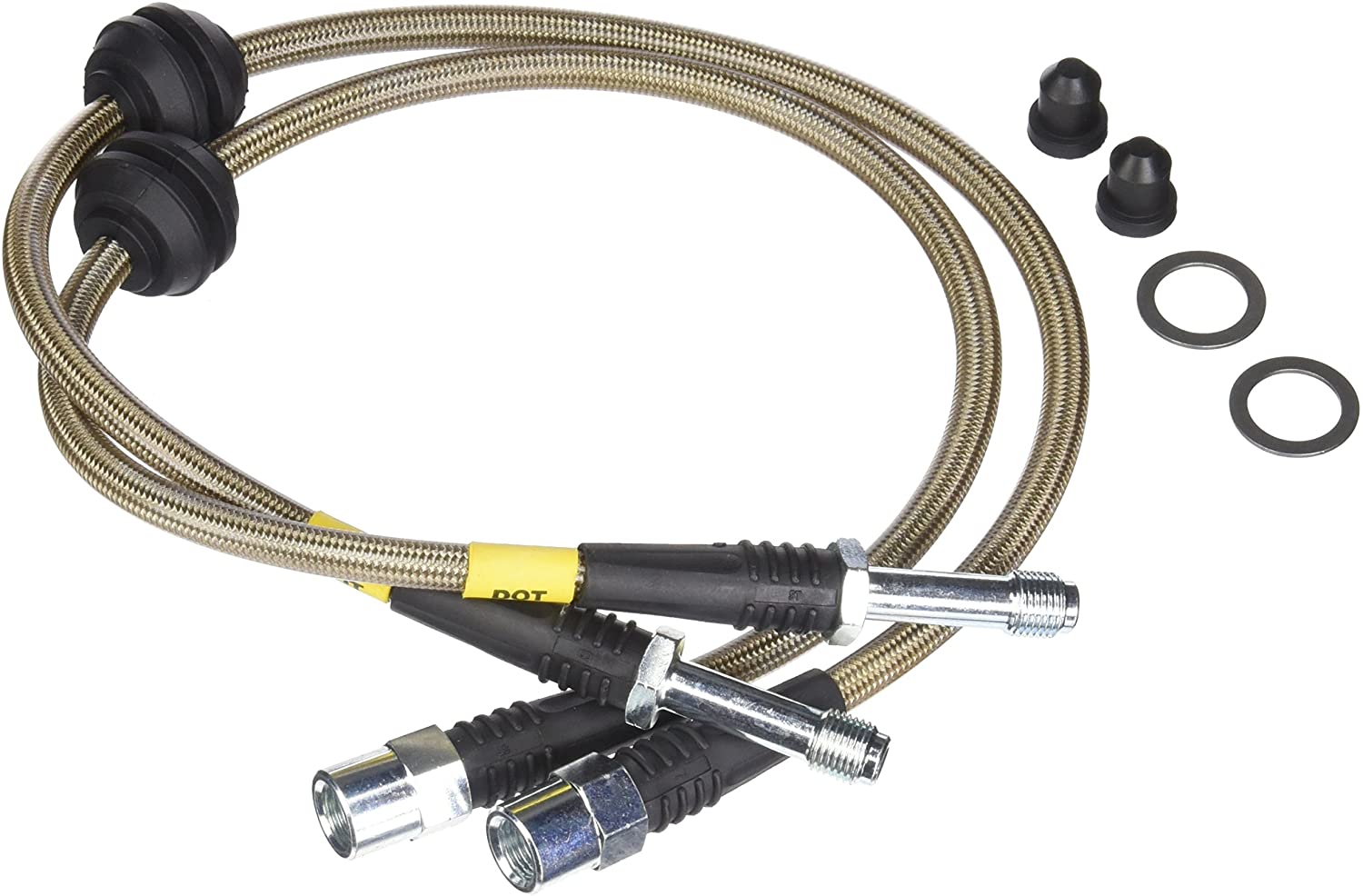 StopTech (950.33016) Brake Line Kit, Stainless Steel