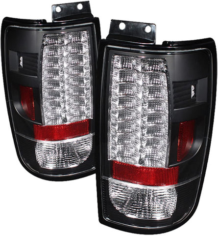 Spyder Ford Expedition 97-02 Version 2 LED Tail Lights - Black