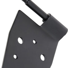 Smittybilt 7641 Black Door Hinges for Half Steel Doors, Set of 4, Black, for 1987-2006 Jeep Wrangler TJ/YJ/LJ