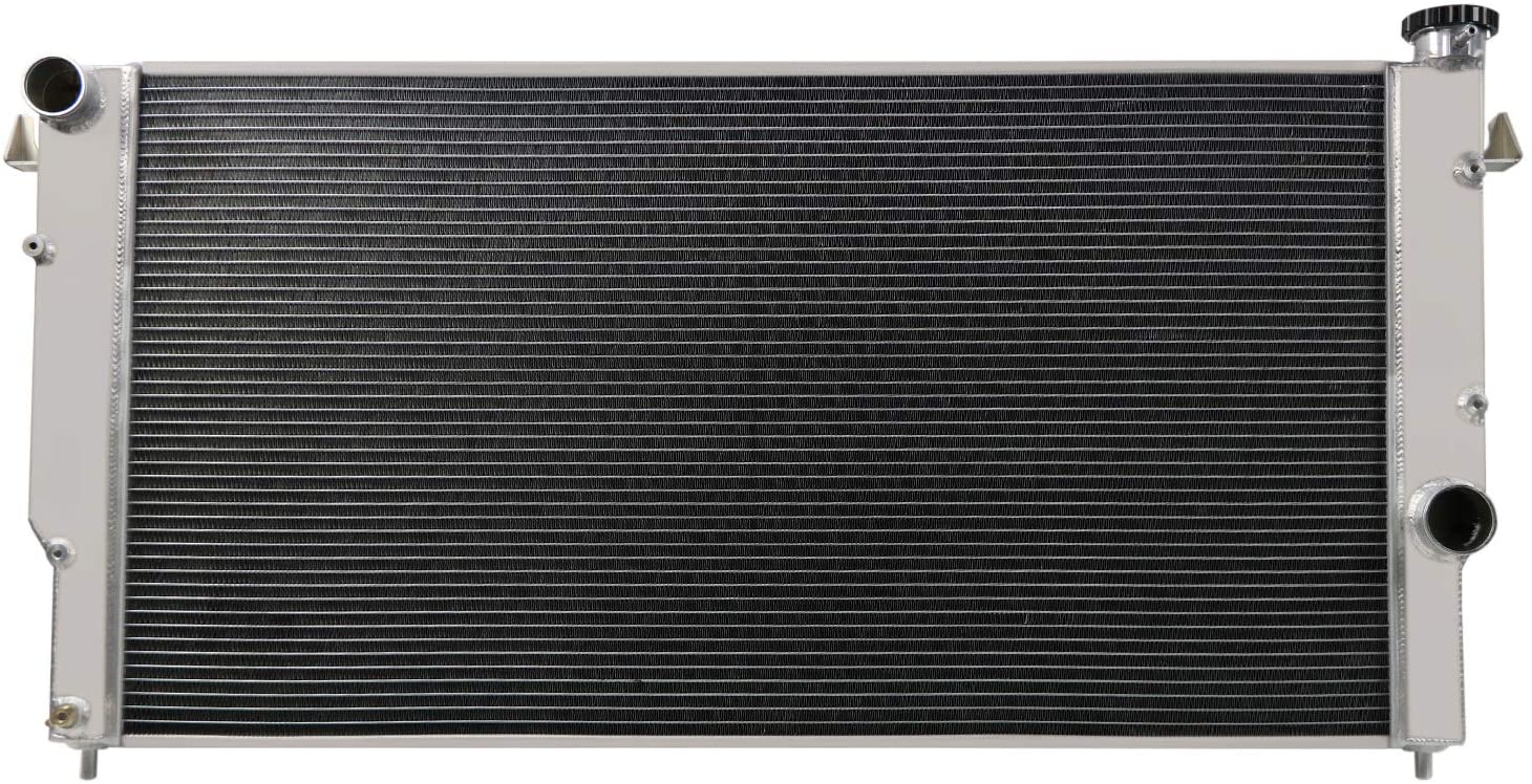 CoolingSky 3 Row Full Aluminum Radiator for Dodge Ram 2500 / Ram 3500, Quad Cab 5.9L Diesel Engine 1994-2002