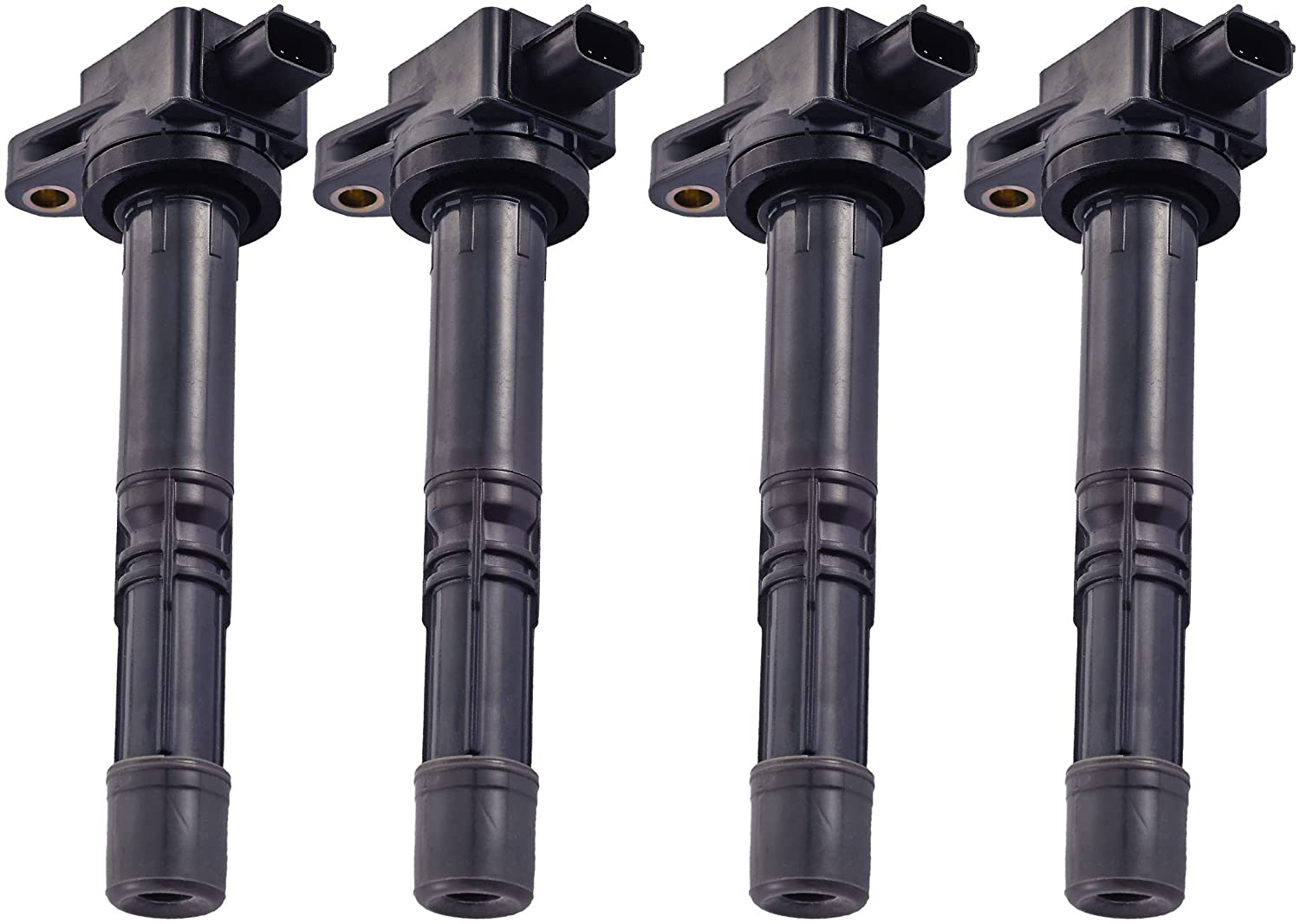 ENA Pack of 4 Ignition Coils compatible with 2008-2015 Honda Accord Civic CR-V Crosstour 2013-2015 Acura ILX 2.4L L4 UF602 30520-R40-007