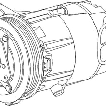 ACDelco 15-21468 GM Original Equipment Air Conditioning Compressor