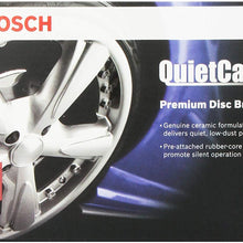 Bosch BC1444 QuietCast Premium Ceramic Disc Brake Pad Set For: Hyundai Sonata; Kia Optima, Front and Rear