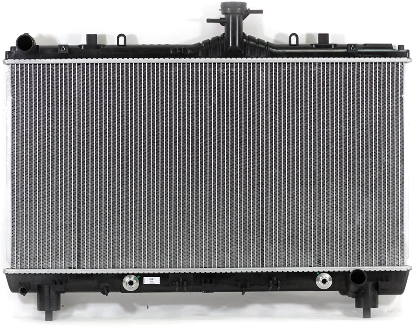 Radiator - Cooling Direct For/Fit 13345 12-15 Chevrolet Camaro SS 6.2L V8 1-Row Plastic Tank Aluminum Core WITH Transmission Oil Cooler