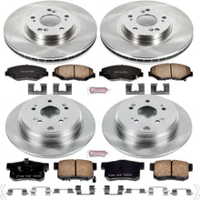 Autospecialty KOE6173 Daily Driver 1-Click OE Replacement Front/Rear Brake Kit