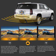 HD 1280x720p Golden Camera Reversing Camera Integrated in Trunk Handle Rear View Backup Parking Camera Replacement for Pick-up Ford F150 F250 F350 F450 F550 2005-2014