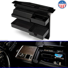 MX Auto-Salient Console Organizer for Select Ford Trucks & SUVs-Compatible with |Ford F150 (2015-2020) | F250, F350, Raptor (2017-2020) | Expedition (2018-2020) | Fits ONLY Vehicle w Bucket Seats