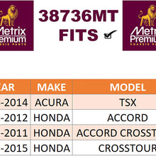 METRIX PREMIUM 38736MT Front Right Stabilizer Bar Link Kit |K90457| For -> 2004-2014 Acura TSX / 2003-2012 Honda ACCORD / 2012-2015 Honda CROSSTOUR | Made in TURKEY