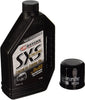MaximaHiflofiltro SXSSEOCK011 Full Synthetic Side x Side Engine Oil Change Kit for Kawasaki Teryx 4x4/750/800, 4 L