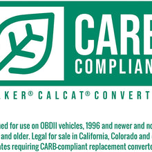 Walker Exhaust CalCat California Converter 81172 Direct Fit Catalytic Converter