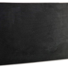 ALLOYWORKS 3 Row Core Full Aluminum Radiator For 2008 2009 2010 Ford F-250 F-350 F-450 F-550 Super Duty 6.4L V8 Diesel