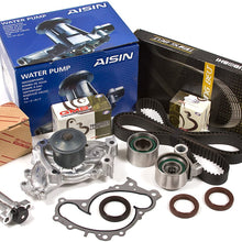 Evergreen TBK257MHWPA Fits 95-04 Lexus Toyota Avalon Solara 3.0 DOHC 1MZFE Timing Belt Kit AISIN Water Pump
