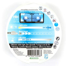 Philips Diamond Vision 5000K Ultimate White Halogen Bulbs 9006 HB4 (Pack of 2)