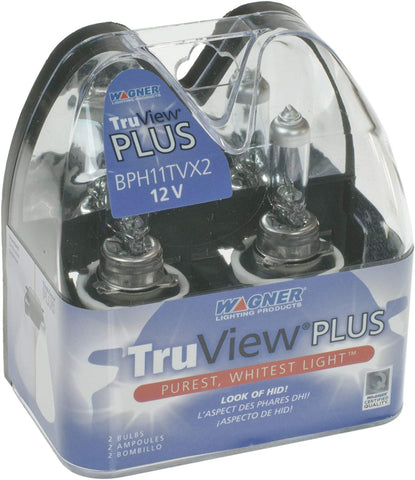 Wagner H11 TruView Replacement Bulb, (Pack of 2)