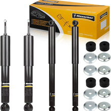 Maxorber Full Set Shocks Struts Absorber Compatible with Chevy Silverado,GMC Sierra 1500 HD 01-07 Replacement for Silverado Sierra 2500 HD 99-10 Shock Set 344383 344385