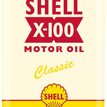 Shell X-100 SH-39505-01 Yellow Classic Motor Oil 5 Quart 20w50, 160. Fluid_Ounces