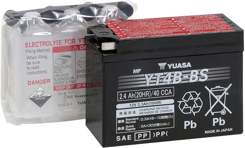 Yuasa YT4B-BS Battery