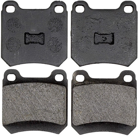 ACDelco 17D110 Professional Organic Front Disc Brake Pad Set