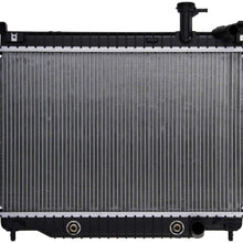 BreaAP 1pc Automatic 1 Row Automotive Radiator For CU2563
