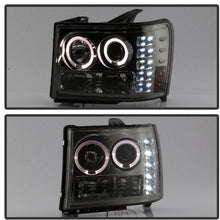 Spyder Auto 5010629 LED Halo Projector Headlights Chrome/Smoked