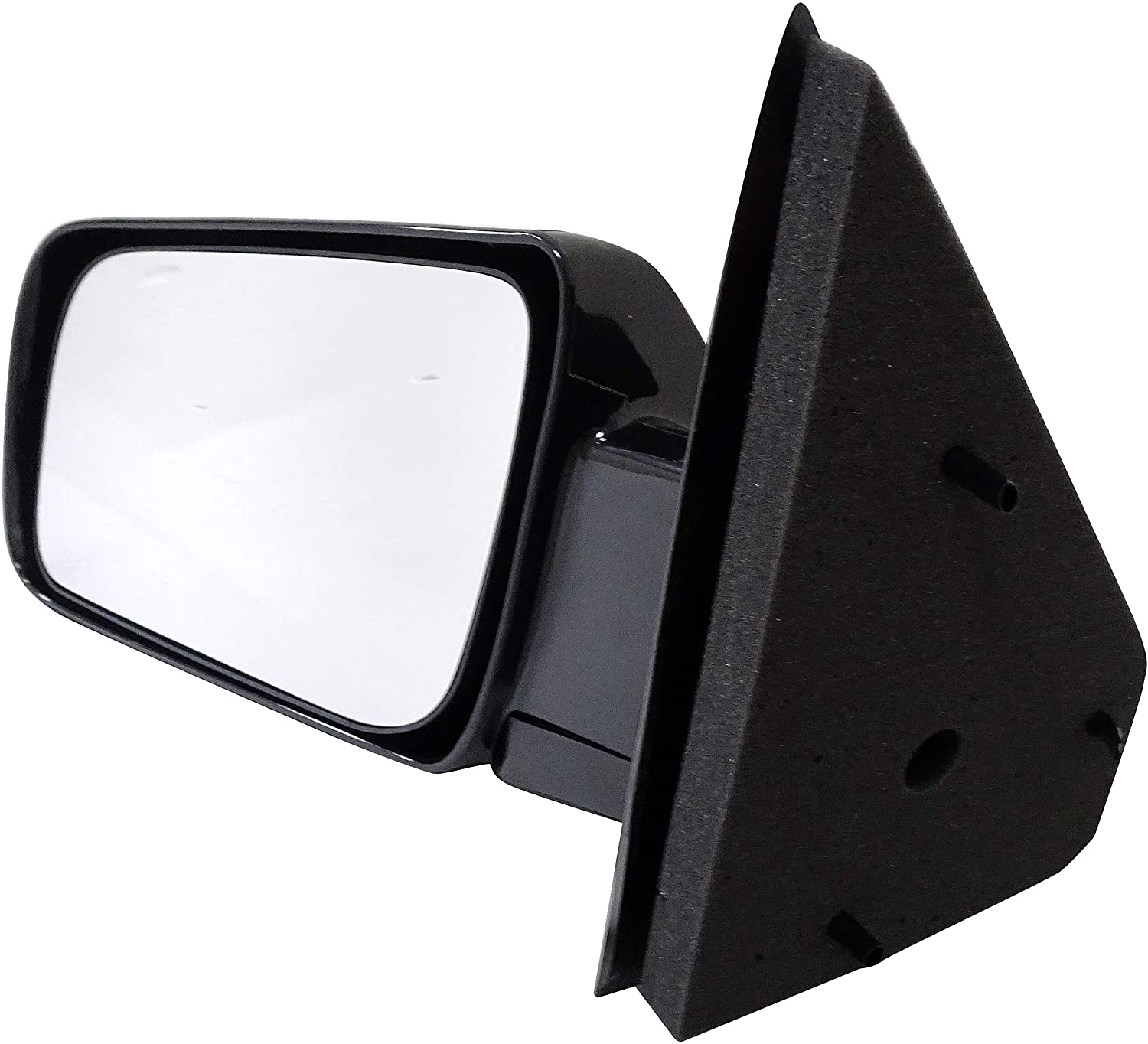 Dorman 955-341 Driver Side Manual Door Mirror - Folding for Select Chevrolet / GMC Models, Black