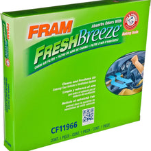 FRAM Fresh Breeze Cabin Air Filter with Arm & Hammer Baking Soda, CF11966 for GM Vehicles