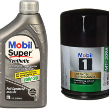 Mobil 1 Mobil Super Synthetic 10W-30 Engine Oil Bundle M1-209A Extended Performance Oil Filter