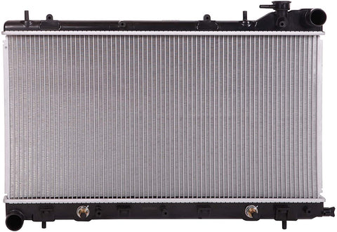 Lynol Cooling System Complete Aluminum Radiator Direct Replacement Compatible With 2003-2008 Subaru Forester Non Turbo NT H4 2.5L