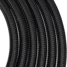 20 Ft 6AN AN-6 Nylon and Stainless Steel Braided Fuel Hose