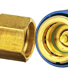 Robinair 18341 High/Low Side Automatic Coupler Set for Automotive R-134a A/C Systems