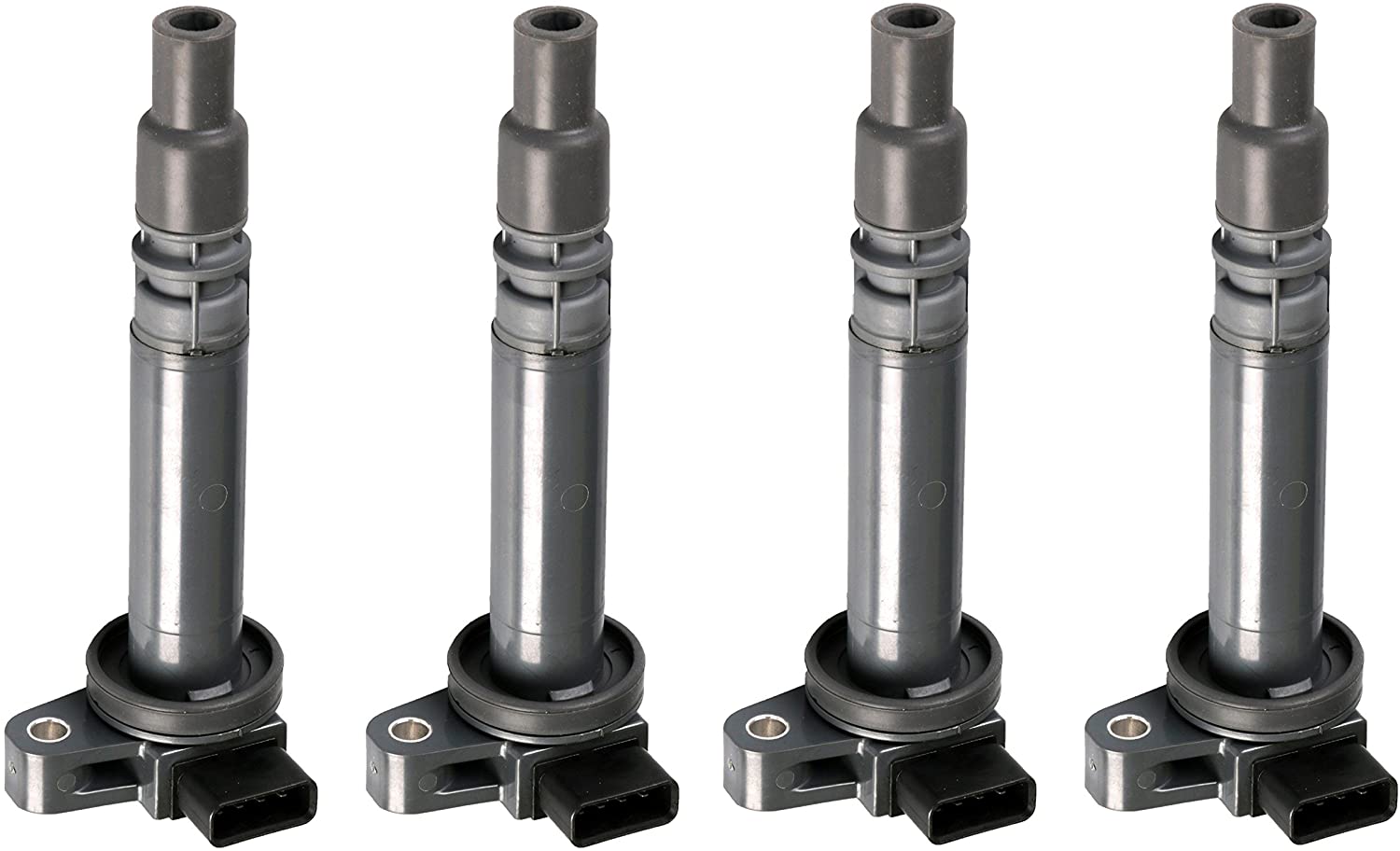 ENA Pack of 4 Ignition Coils Compatible with 2001 2002 2003 2004 Toyota Tacoma 2.4L 2.7L L4 fit C1305 UF323 (4)