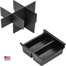 Vehicle OCD - Center Console Divider and Tray Organizer Compatible with Toyota 4Runner (2010-2020) - Made in USA