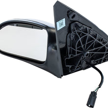 Dependable Direct Left Driver Side Textured Power Operated Non-Heated Non-Folding Door Mirror for USA Built Ford Focus (2000 2001 2002 2003 2004 2005 2006 2007) - Parts Link #: FO1320180