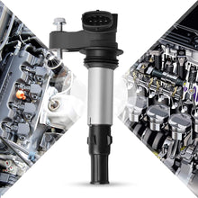 Ignition Coil 6-Packs Compatible with Buick Allure Enclave LaCrosse Rendezv, Cadillac CTS STS SRX, Saab Saturn V6 2.8L 3.6L
