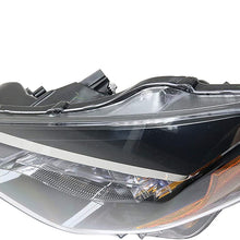 Headlight Assembly Compatible with 2017-2019 Toyota Corolla LED Composite Clear Lens With bulb(s) Driver Side