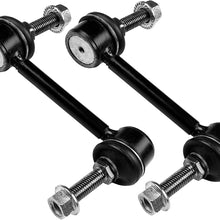 Scitoo 2pcs Suspension Kit 2 Rear Steering Stabilizer Sway Bar End Links fit 2006 2007 2008 2009 2010 Hummer H3 K750243