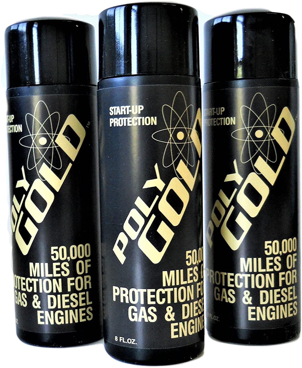 Poly Gold PTFE Synthetic Engine Treatment Three Pack