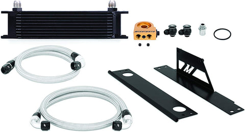 Mishimoto MMOC-WRX-01TBK Subaru WRX and STI Thermostatic Oil Cooler Kit, 2001-2005, Black