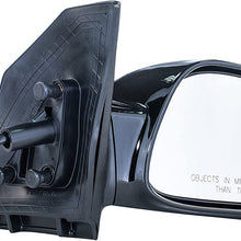 Passenger Side Mirror for Toyota Corolla LE, S (2003 2004 2005 2006 2007 2008) Non-Heated Non-Folding Power Adjusting Right Rear View Replacement Door Mirror - TO1321179