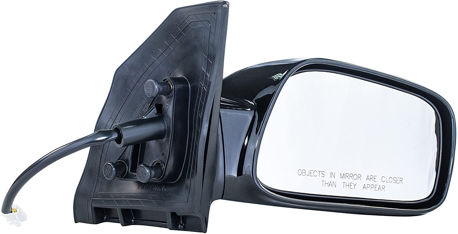 Passenger Side Mirror for Toyota Corolla LE, S (2003 2004 2005 2006 2007 2008) Non-Heated Non-Folding Power Adjusting Right Rear View Replacement Door Mirror - TO1321179