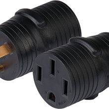 Weekender by ParkPower 1530RVSA Straight-Blade Adapter (15A Male / 30A Female)