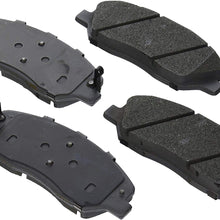 ACDelco 14D1202CH Advantage Ceramic Front Disc Brake Pad Set